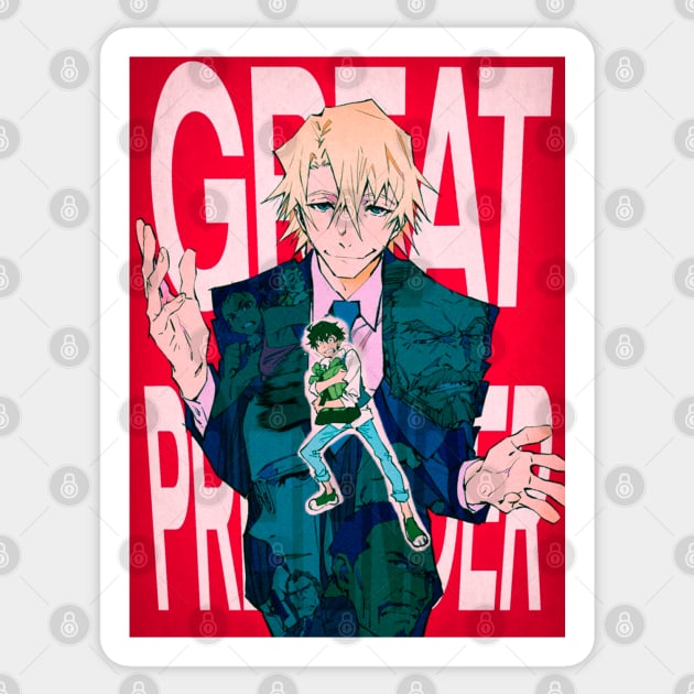 The Great Pretender Sticker by hole